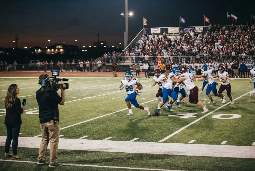 KIII Sports Blitz covering South Texas high school football