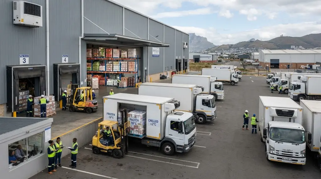 Vector Logistics cold chain warehousing and transportation operations