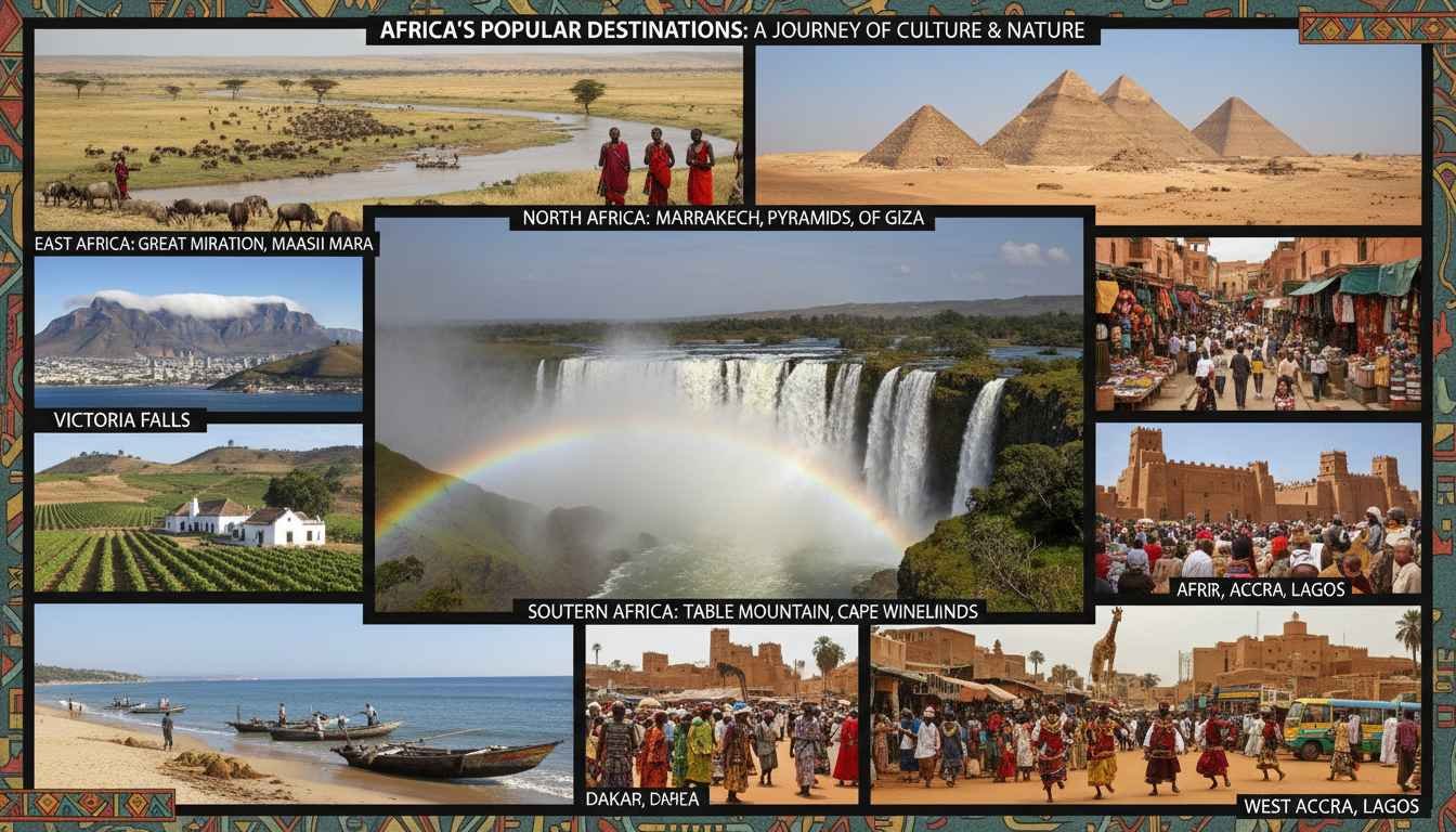 most popular places to visit in africa