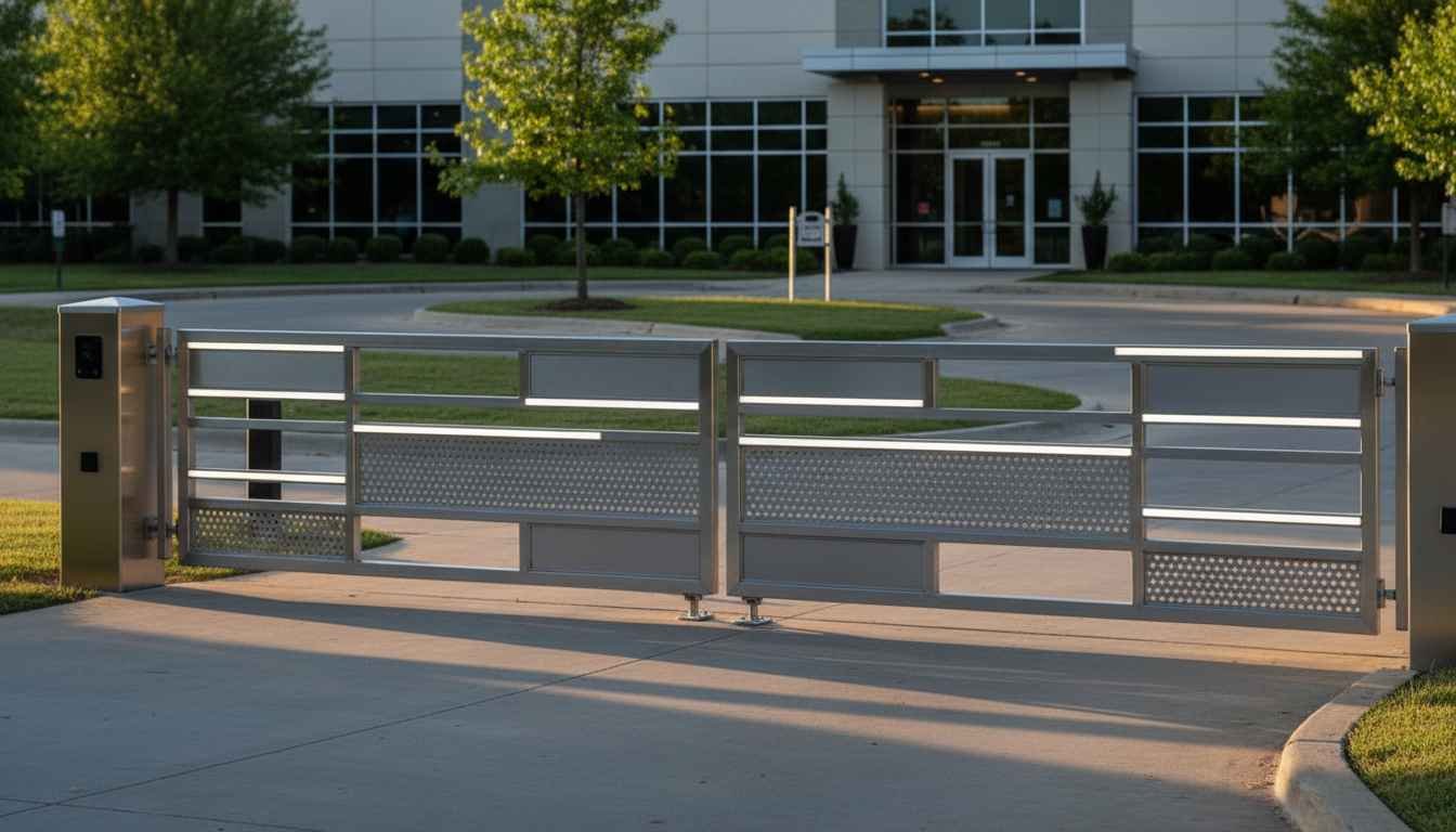 commercial electric gate systems in conway
