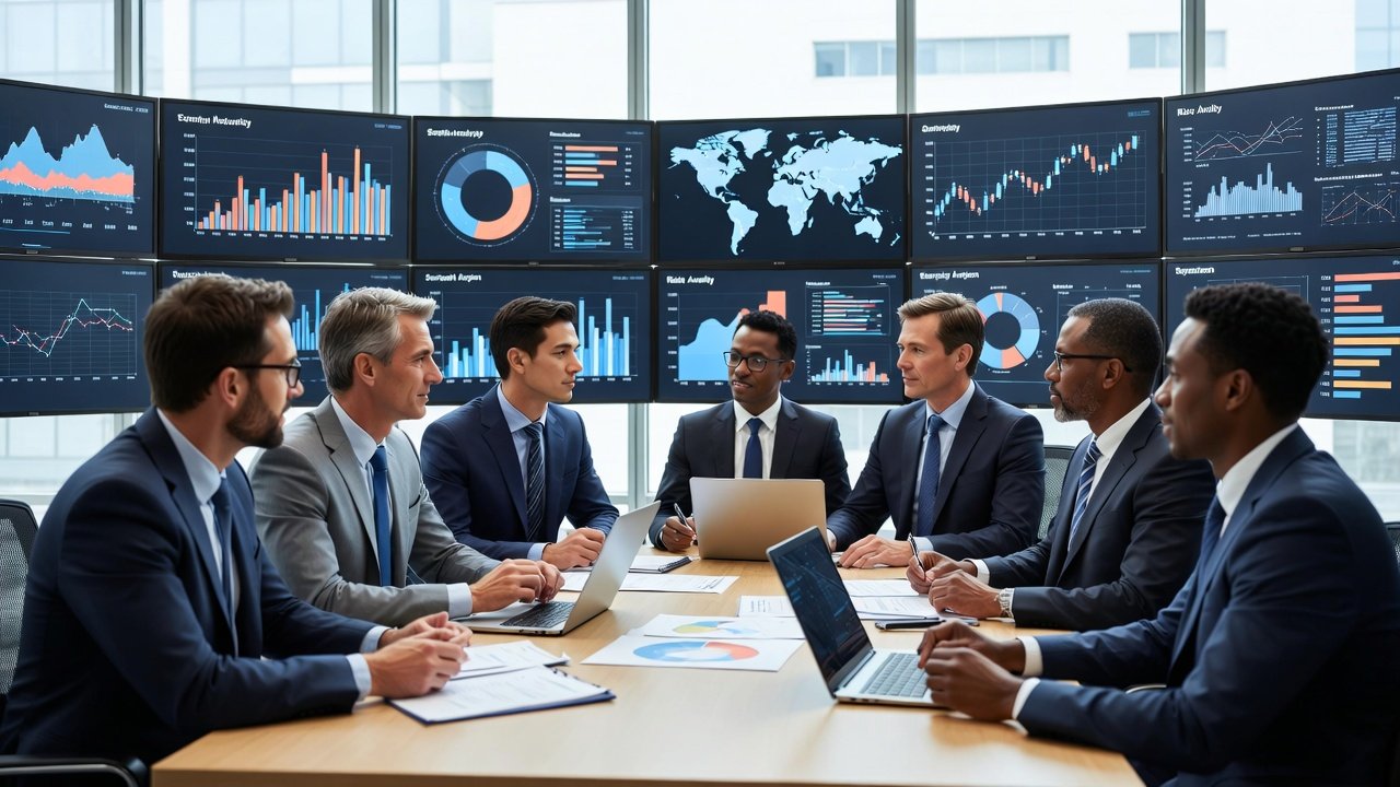 Enterprise leaders analyzing sentiment risk and resilience strategies across global market cycles.